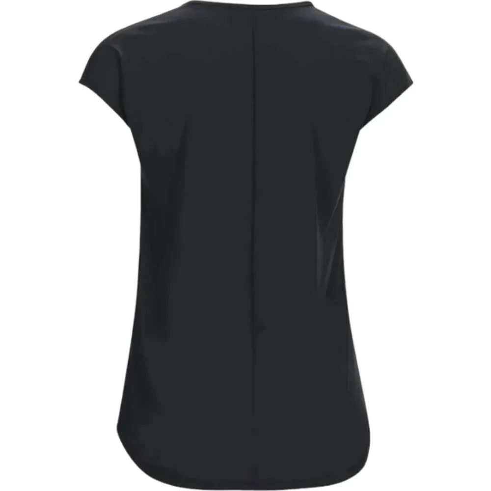 Peak Performance Epic Tee Shirt Black Back Seam Detail Lightweight - Picture 3 of 12